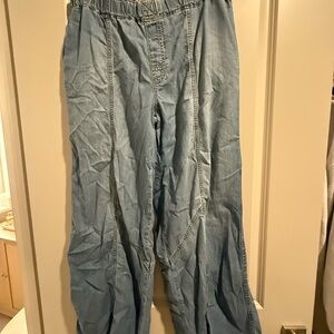 We The Free Light Blue Cargo Pants